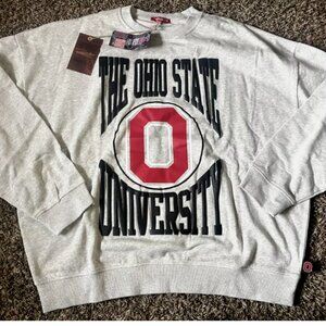 Mitchell & Ness Gray Ohio State Sweatshirt